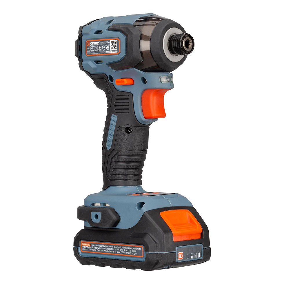 Thumbnail: Senix X2 Impact Driver Kit: 1/4" Impact Driver, 18V 2Ah Battery and 2A Charger