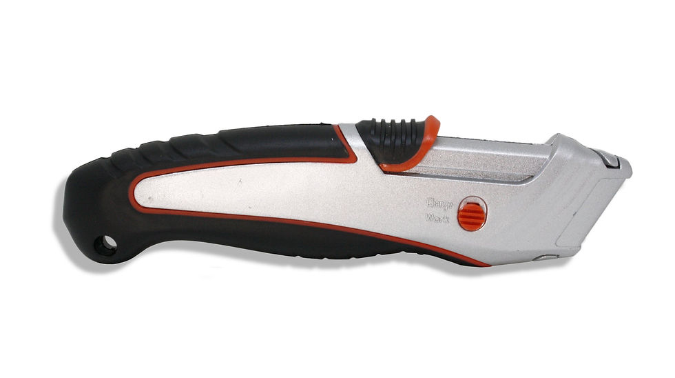 Thumbnail: KDS Metal Auto Retract Safety Knife - Value Pack