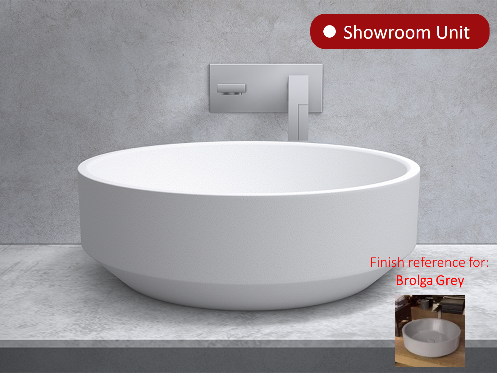 Apaiser Zen Countertop Washbasin (430mm)