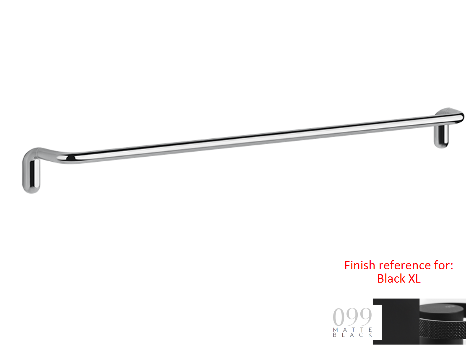 Gessi Goccia Towel Rail (60cm)