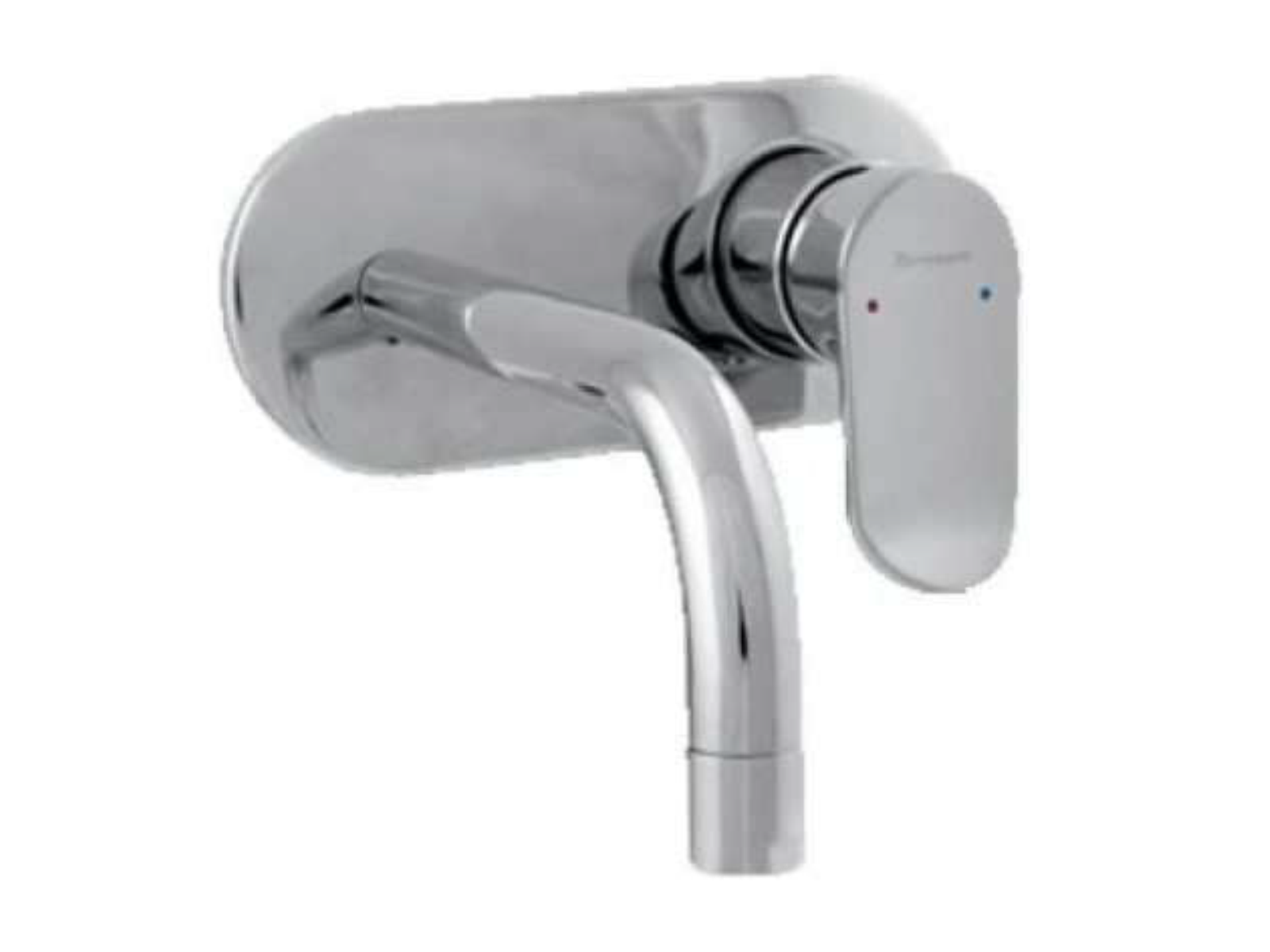 Parryware Alpha Wall Mounted Basin Mixer + Concealed Part