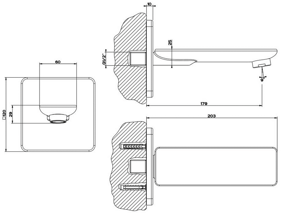 Thumbnail: Gessi Ispa Bath Spout