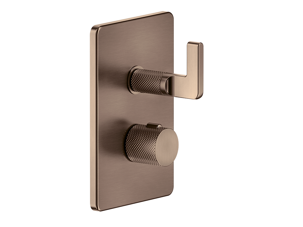 Gessi Inciso Thermostatic Control (3-Exit) + Concealed Part