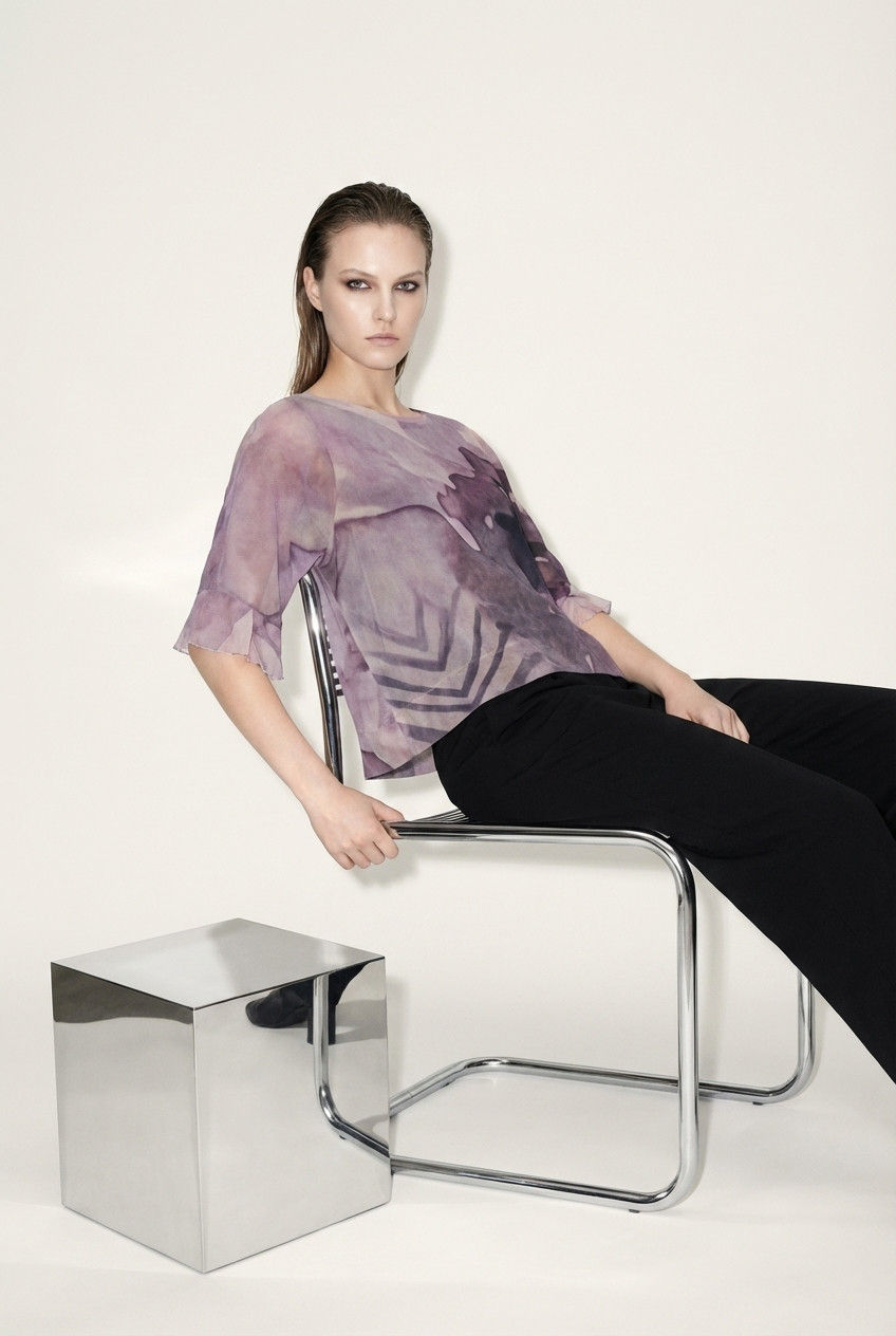 Miniatura: Blusa Microtul Acuarela