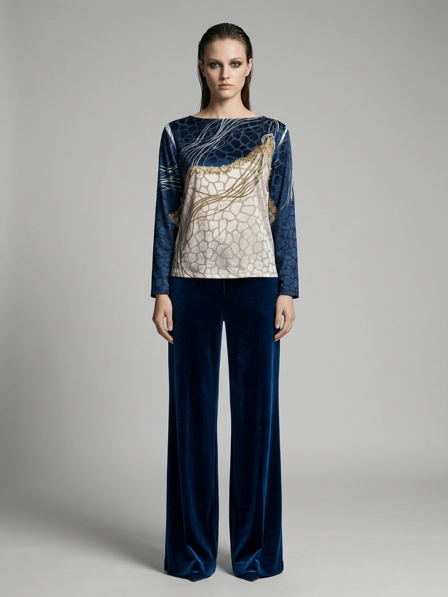 Miniatura: Remera Velvet Quemado