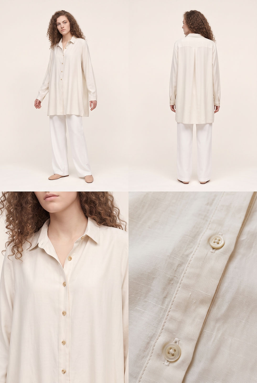 Miniatura: Camisa Marfil