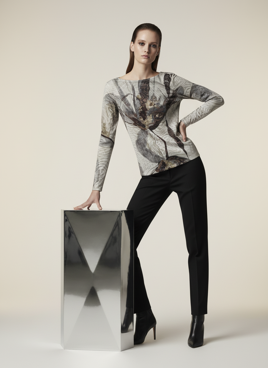 Remera Velvet Floral