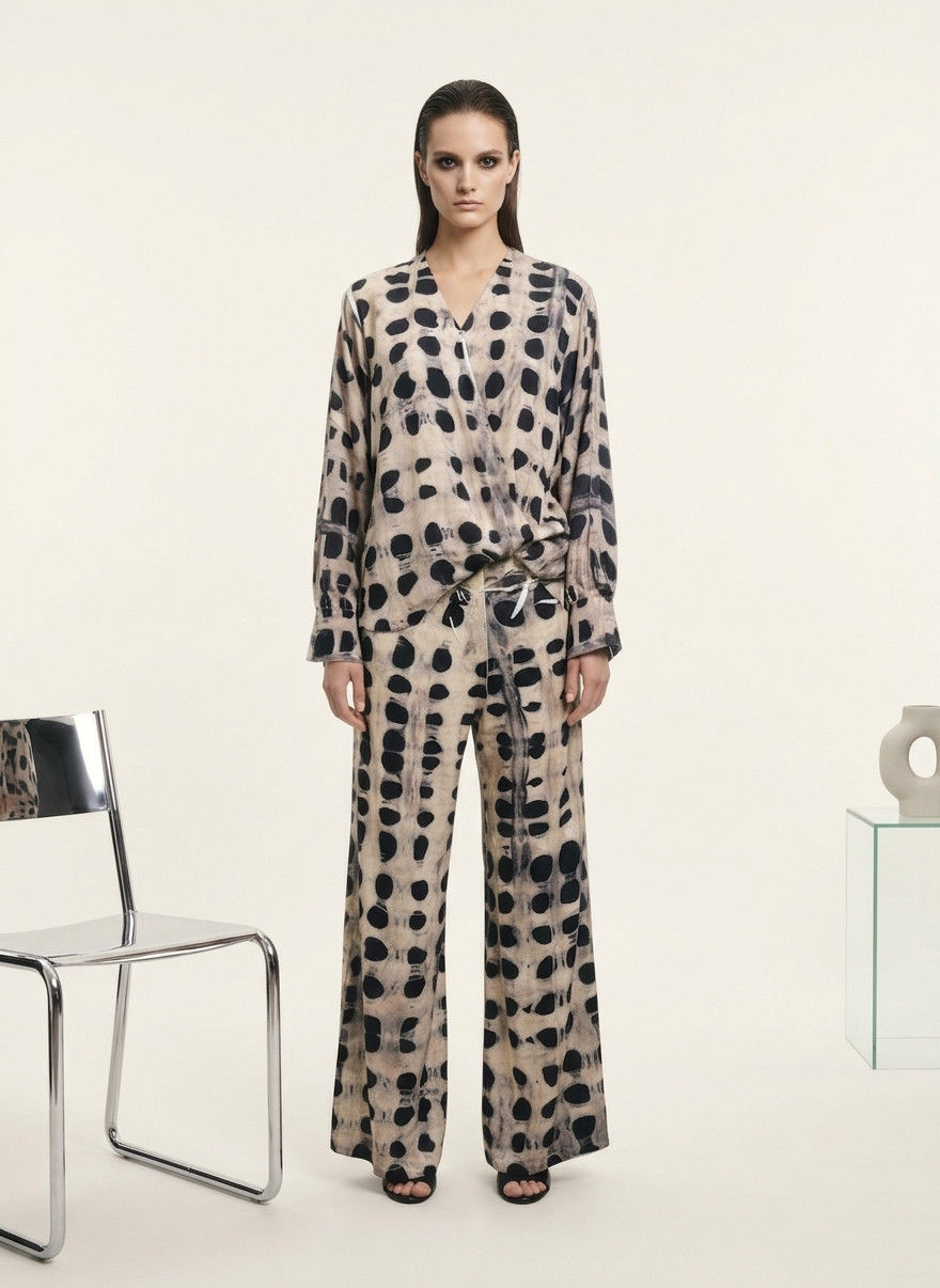 Miniatura: Blusa Gasa Puntos