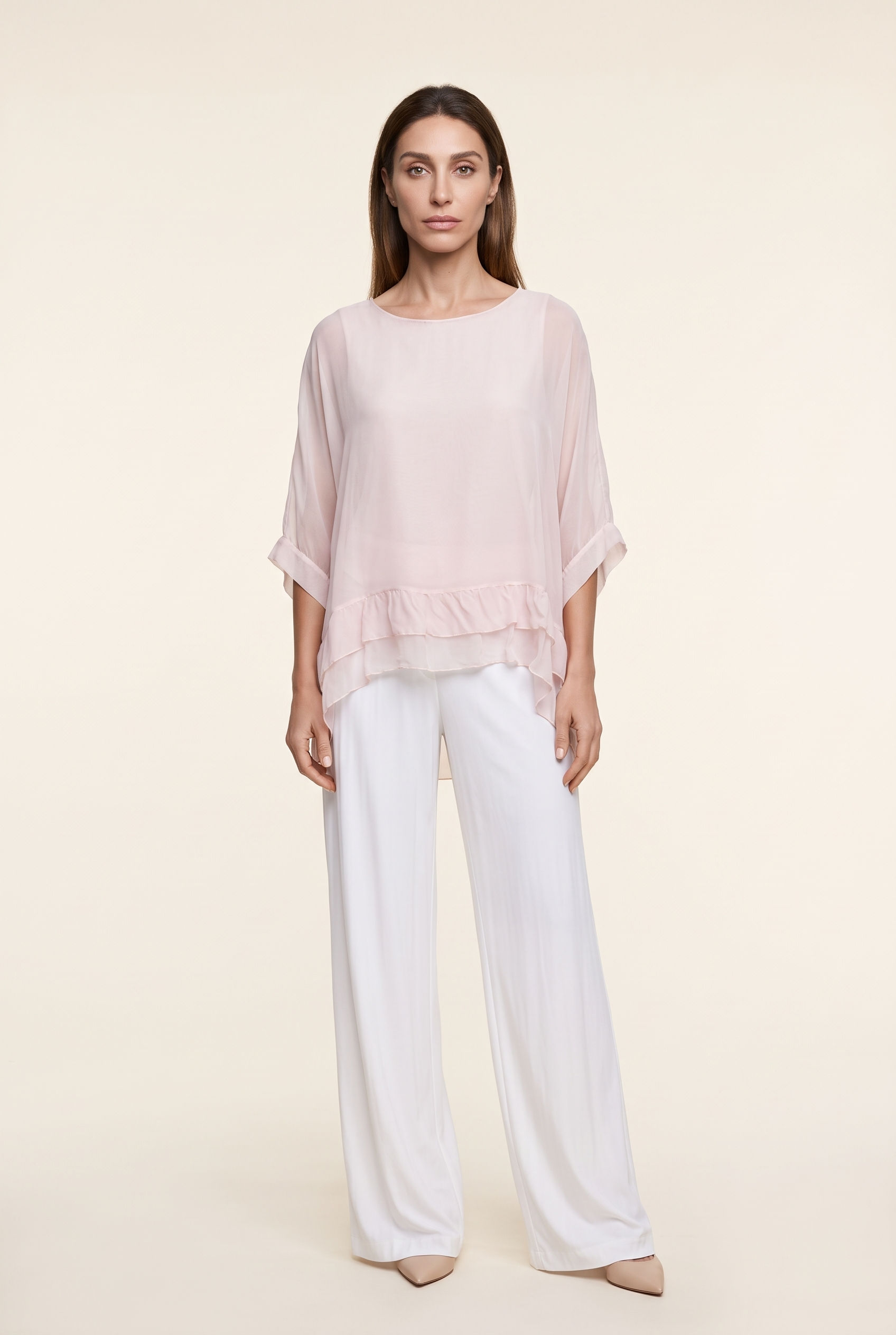 Blusa Rosa Palo