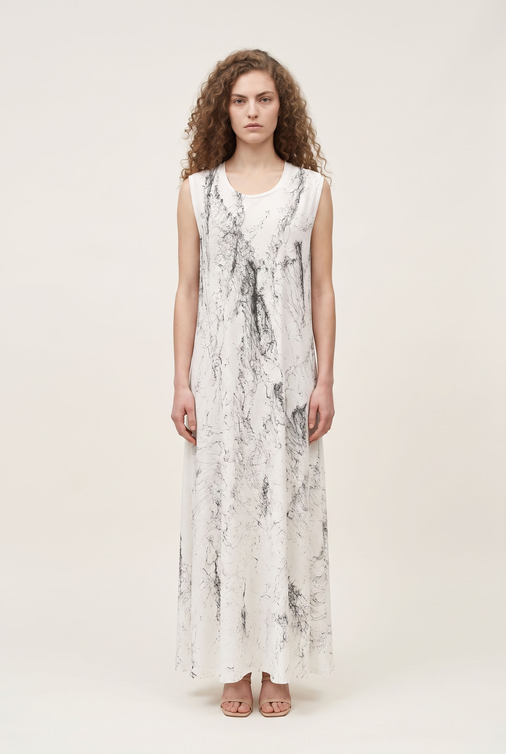 Vestido Seda Carrara