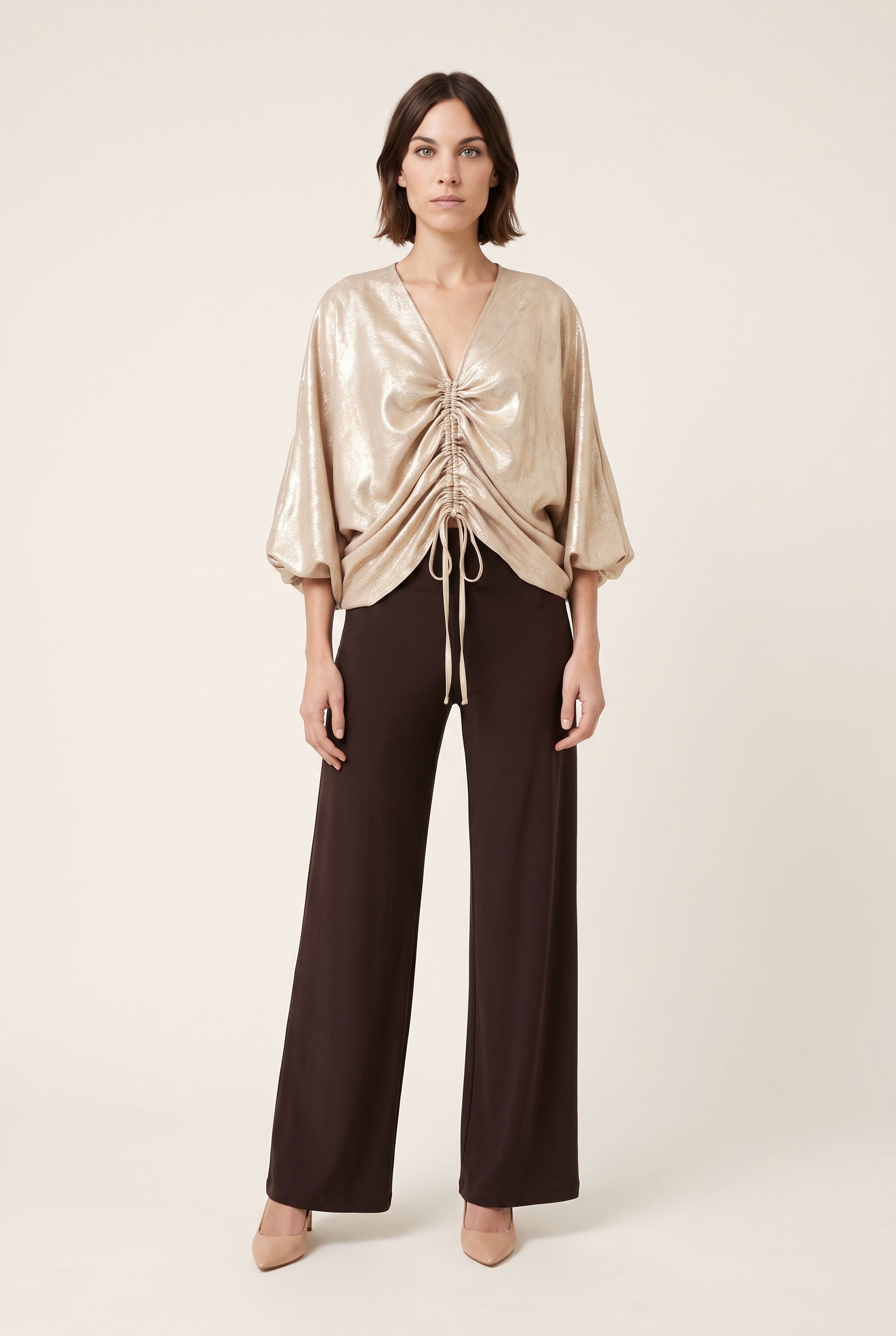 Blusa Velvet Oro