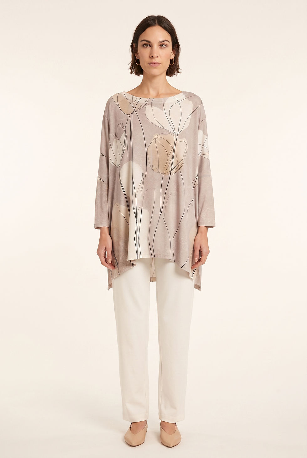 Miniatura: Remera Crepe Floral