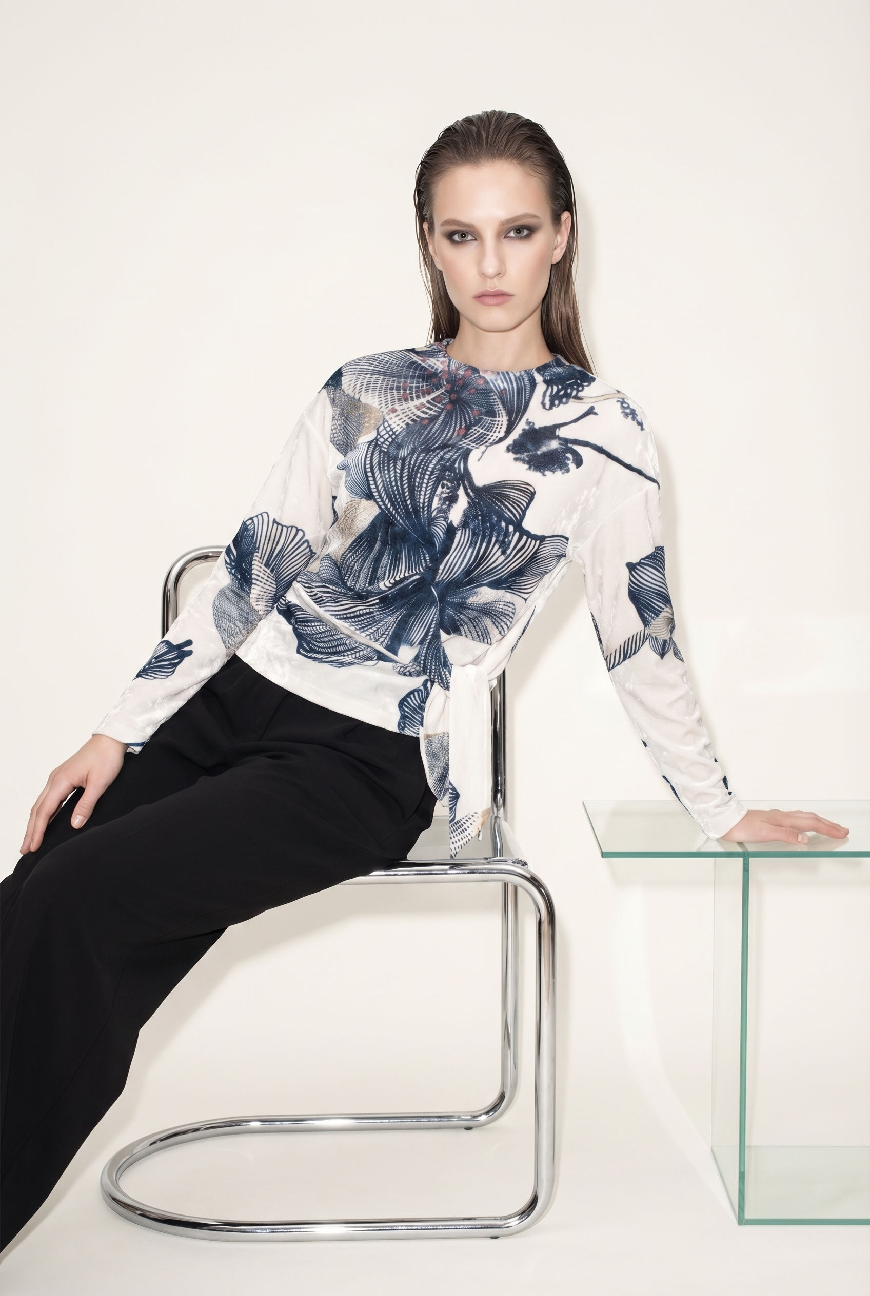 Remera Velvet Floral