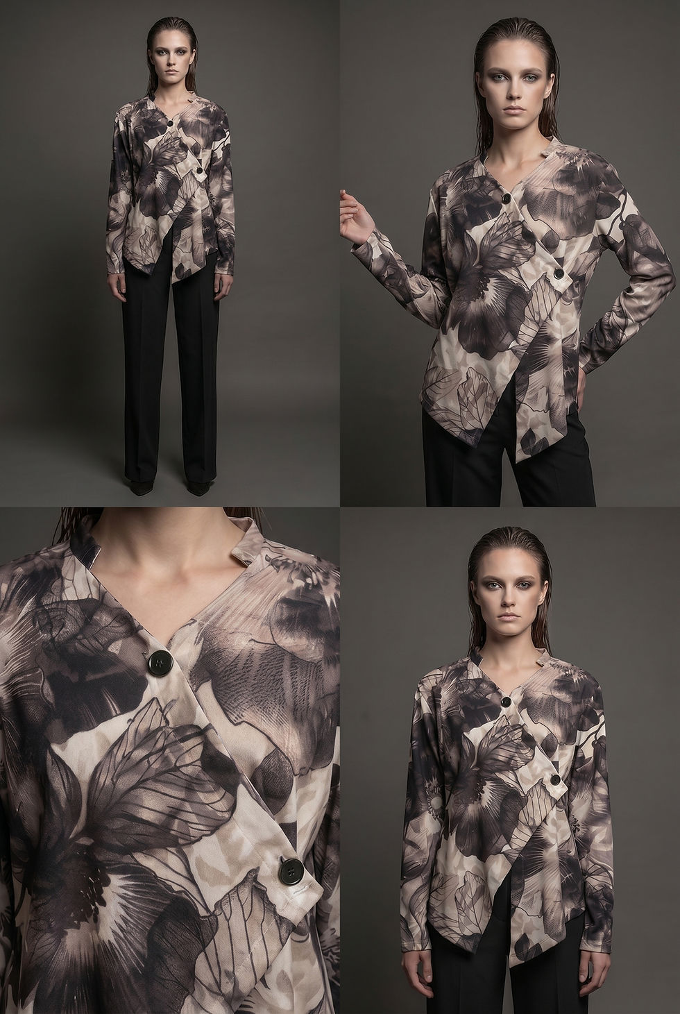 Miniatura: Remera Lanilla Floral