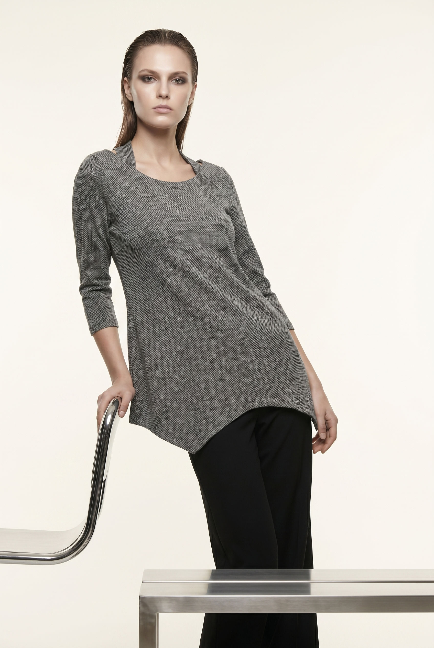 Remera Evasé Calada
