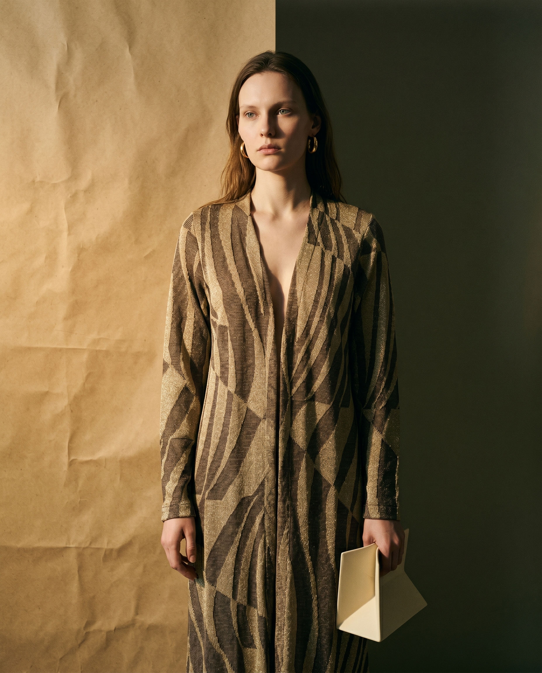 Kimono Jacquard Dorado