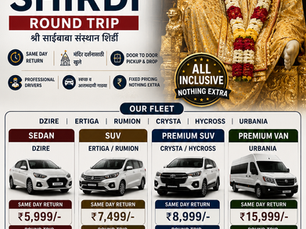 PUNE TO SHIRDI CAB