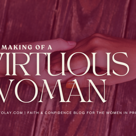 women holding hands to represent helping each other become virtuous, becoming her