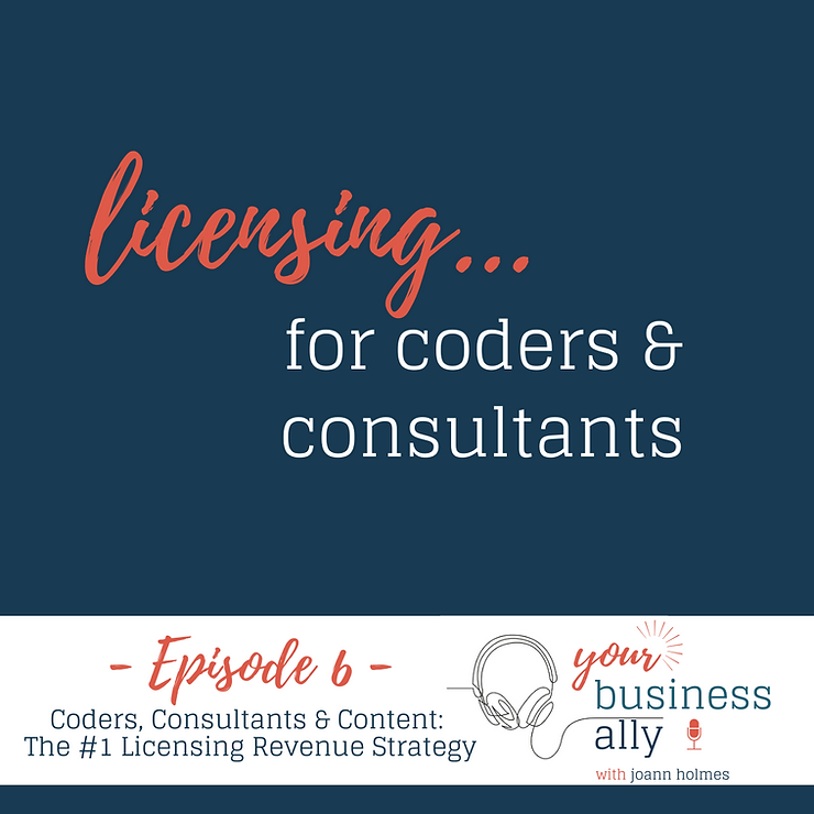 Licensing...for coders & consultants