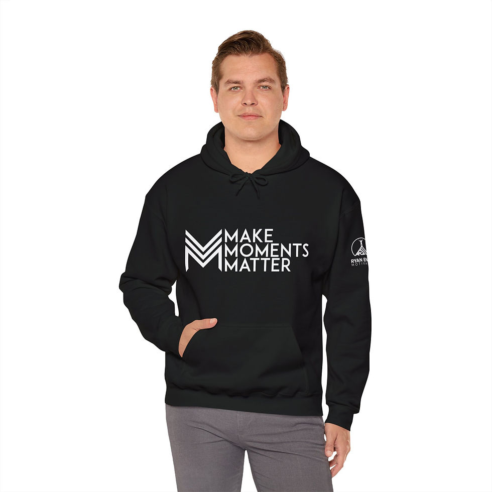 Thumbnail: MAKE MOMENTS MATTER Unisex HOODIE 