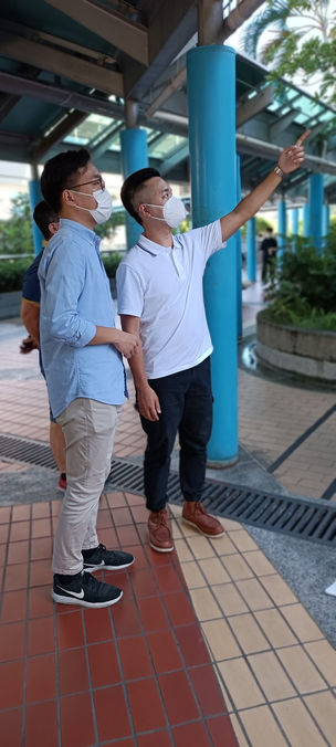 與領展代表巡視慈雲山設施 