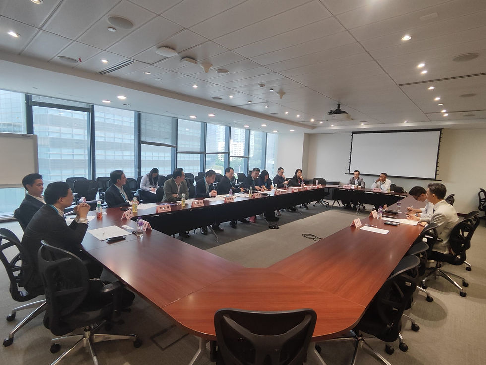 洪錦鉉、張培剛議員接待專職醫療業代表團,交流對接國家「十五五」規劃 共建香港首份五年規劃