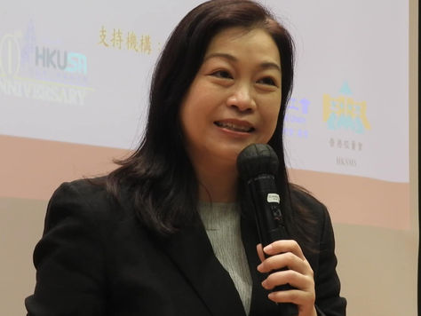 郭玲麗回應《2025/26年度財政預算案》,期望培育未來社會發展所需人才