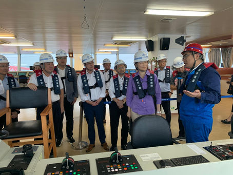 民建聯繼續中山行程,實地考察深中通道