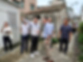 Lau Kwok Fan in collaboration with government officials embarked on an inspection of San Tin