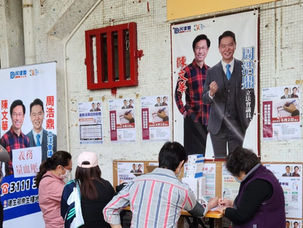 街站免費量血壓及解答街坊問題