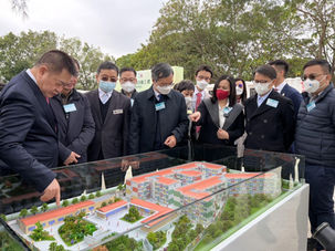 參與打鼓嶺昇平村動土儀式