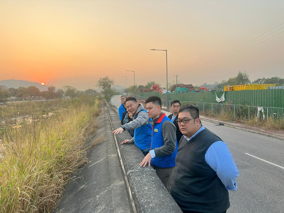 民建聯元朗團隊跟進元朗區非法排污及錦田河道衞生問題