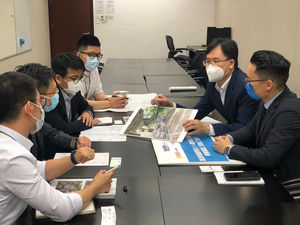 關心社區發展，跟進改善工程