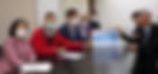 The DAB met with the Secretary for Labour and Welfare
with measures to support the needy