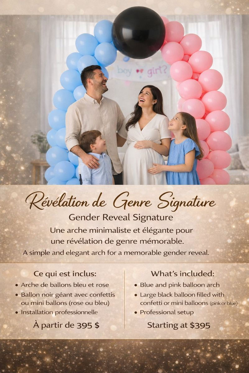 Gender Reveal Signature