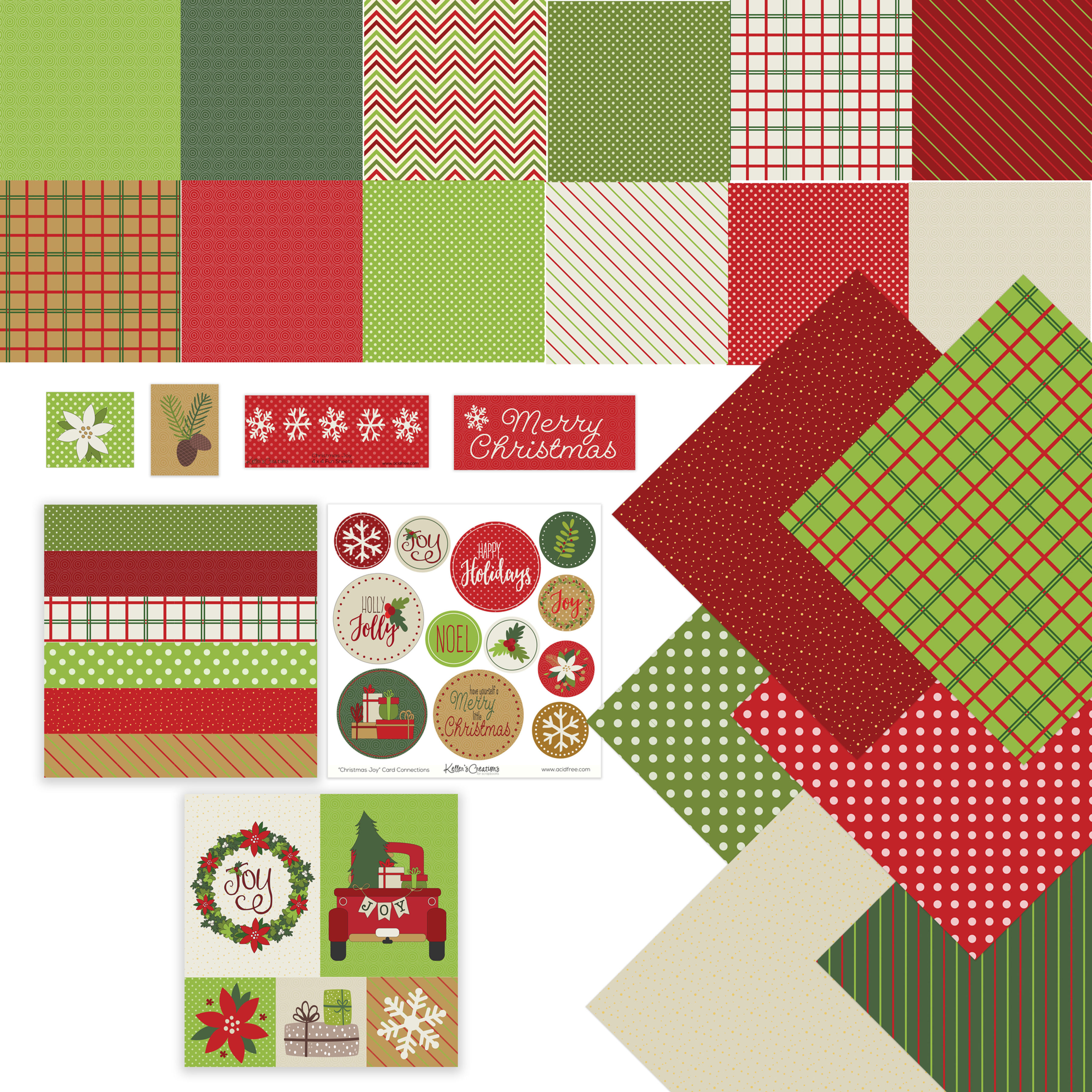 Christmas Joy Card Connection Bundle