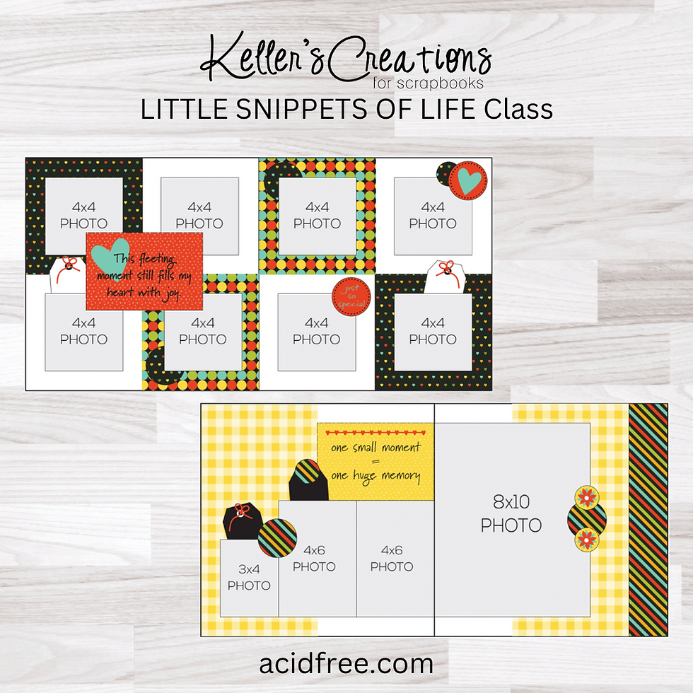 Thumbnail: Little Snippets of Life Class