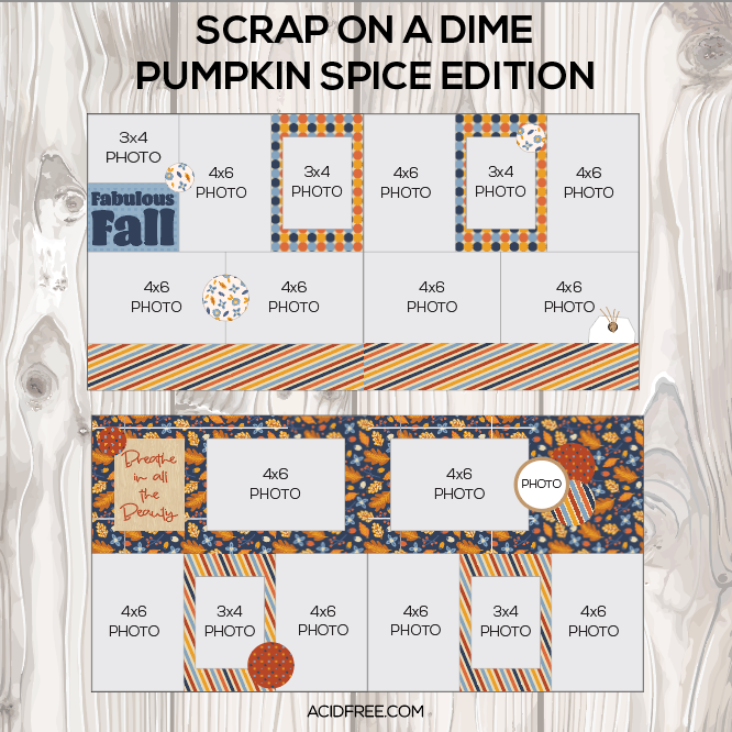 Thumbnail: Scrap On a Dime: Pumpkin Spice Edition