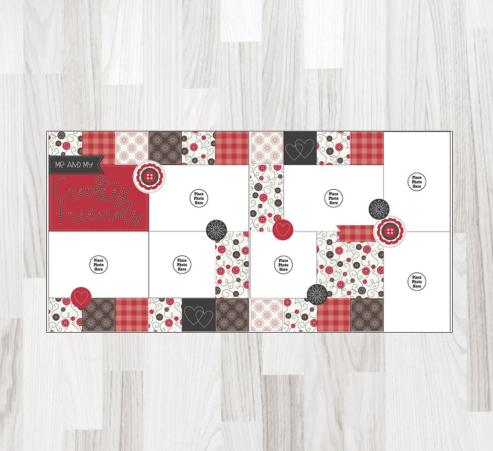 Me & My Crafty Friends- Perfect Pages