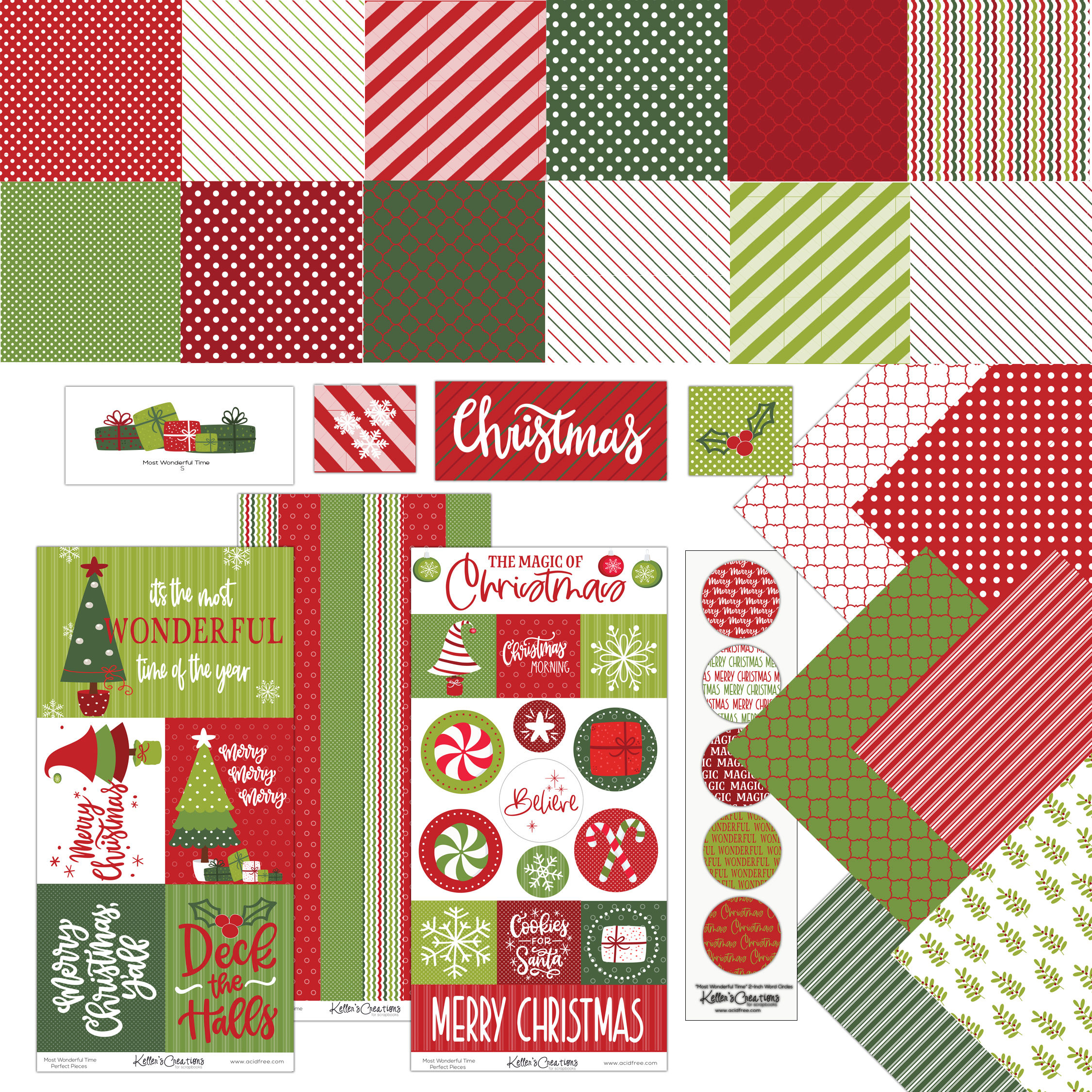 Most Wonderful Time Scrap Bundle