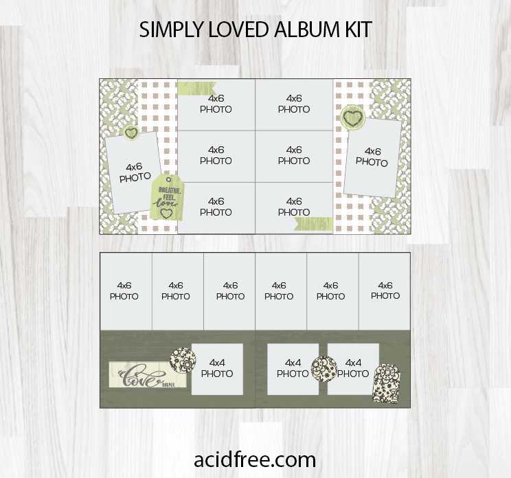 Thumbnail: Simply Loved Album Kit