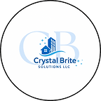 Crystal Brite Solutions logo – Professional cleaning company in California.