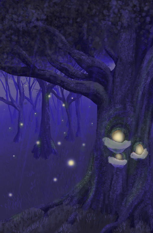 The Nymph Tree - Night