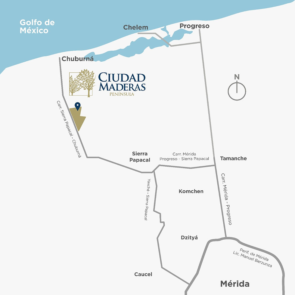 Miniatura: Mérida, Cd. Maderas, Terrenos en venta. Aparta con $10,000