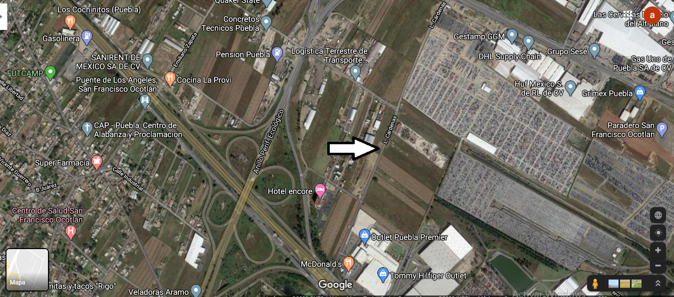 En venta terreno de 3000 m2 en Puebla zona VW Cuautlancinto Coronango Carretera