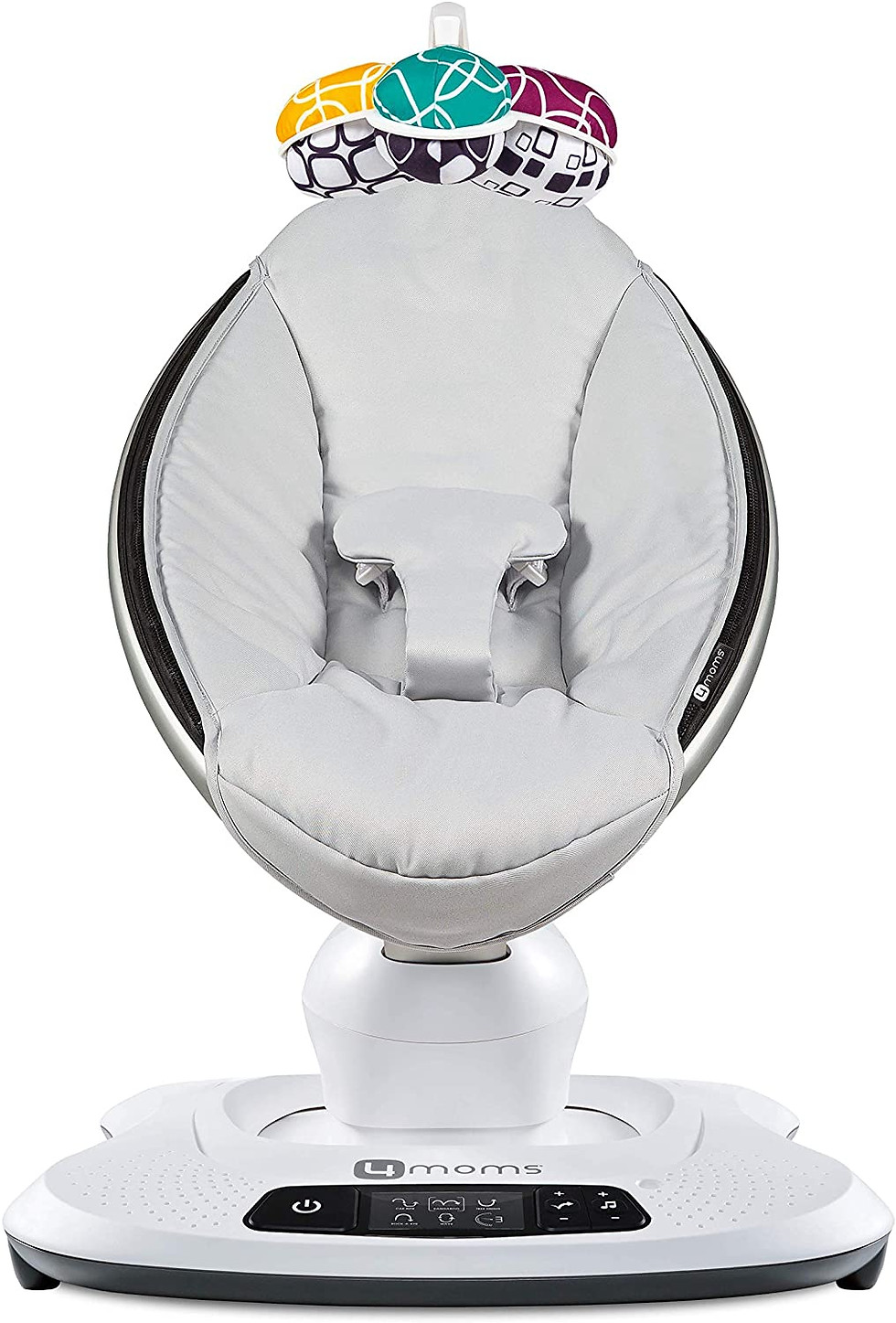 Thumbnail: 4moms mamaRoo 4 baby swing, high-tech baby rocker, Bluetooth enabled