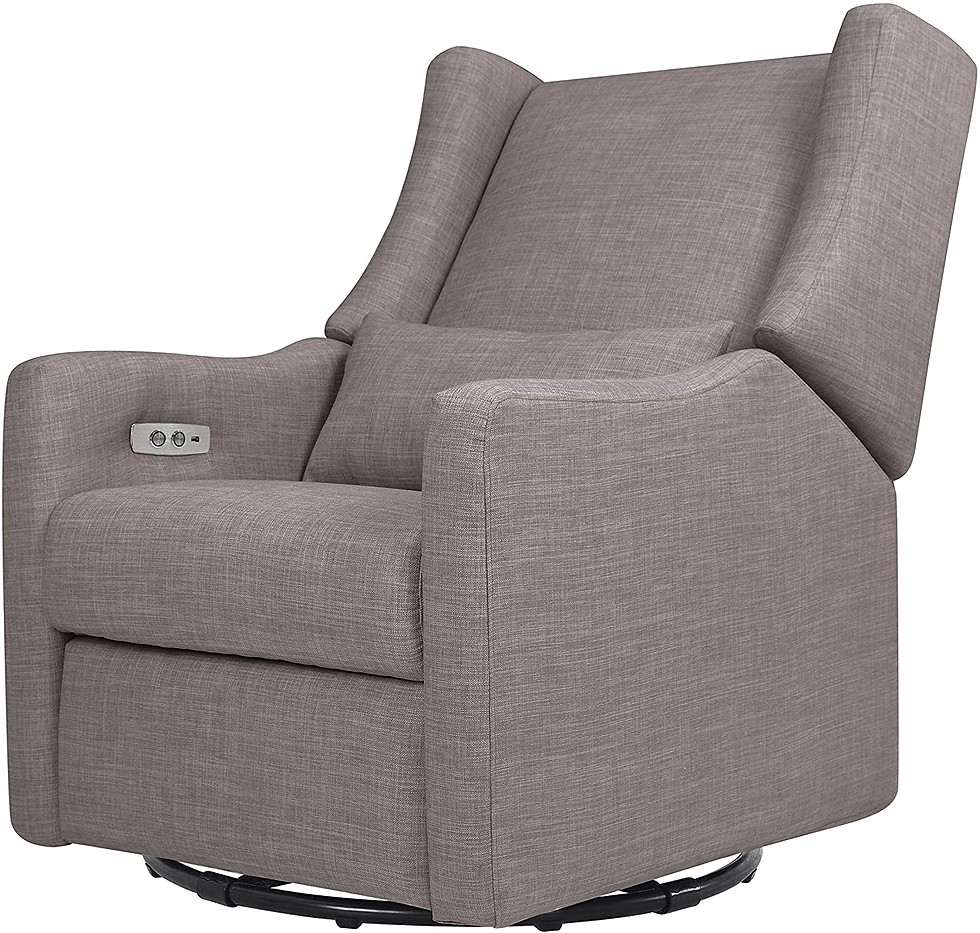 Thumbnail: Babyletto Kiwi Electronic Power Recliner and Swivel Glider with USB Port