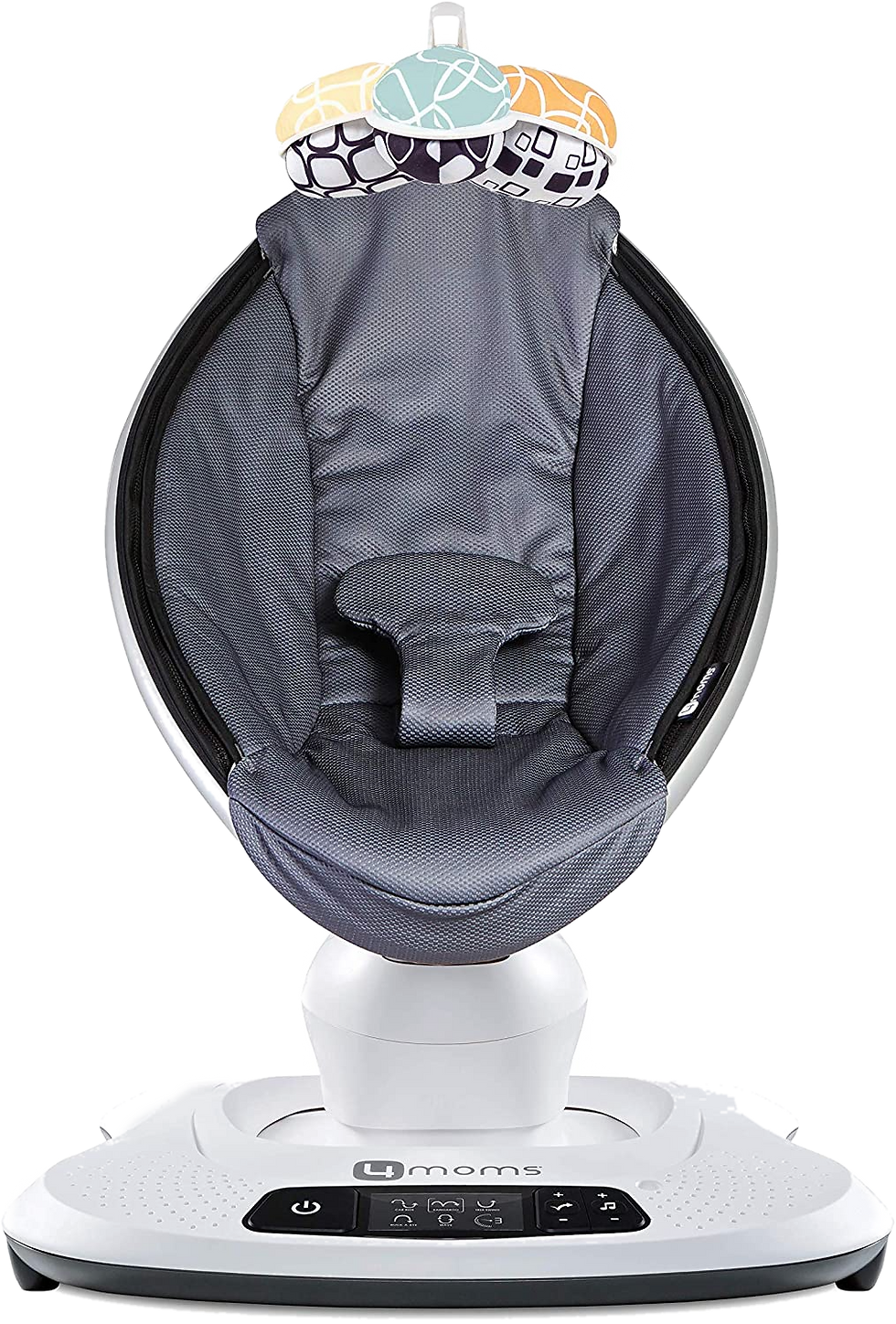Thumbnail: 4moms mamaRoo 4 baby swing, high-tech baby rocker, Bluetooth enabled