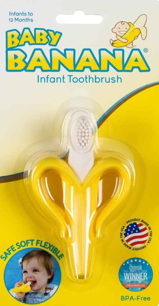 Baby Banana Bendable Training Toothbrush (Infant)