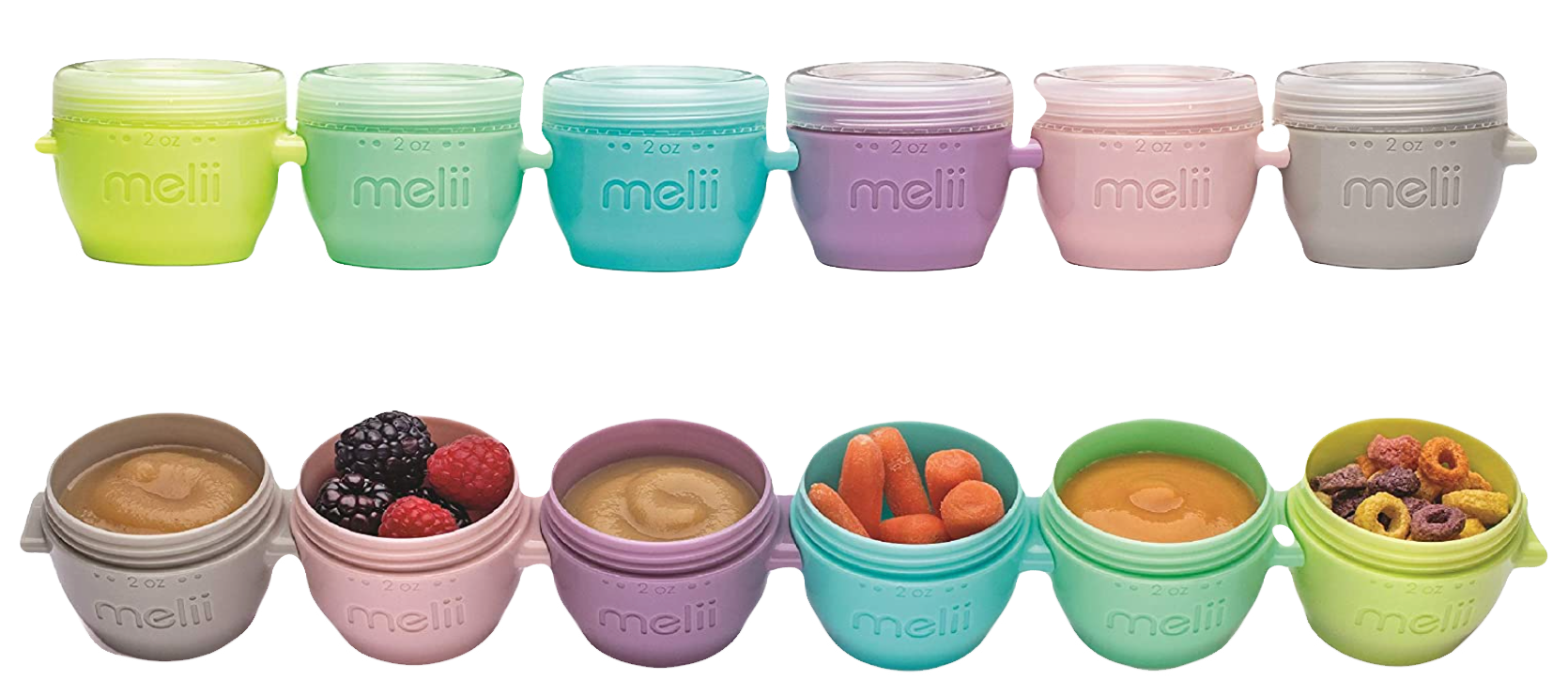 melii Snap & Go Baby Food Freezer Storage